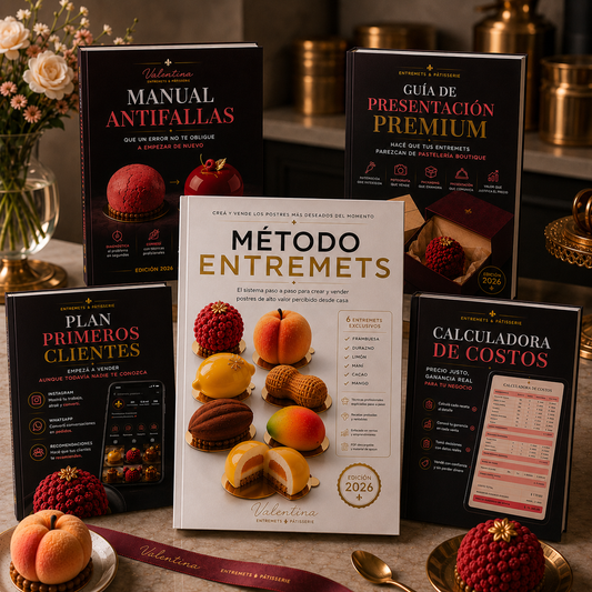 Método Entremets: Creá y Vendé Postres Virales de Alto Valor Percibido Desde Casa