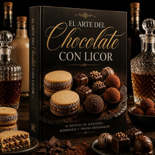 Chocolatería con Licor: 45 recetas de alfajores, bombones y trufas