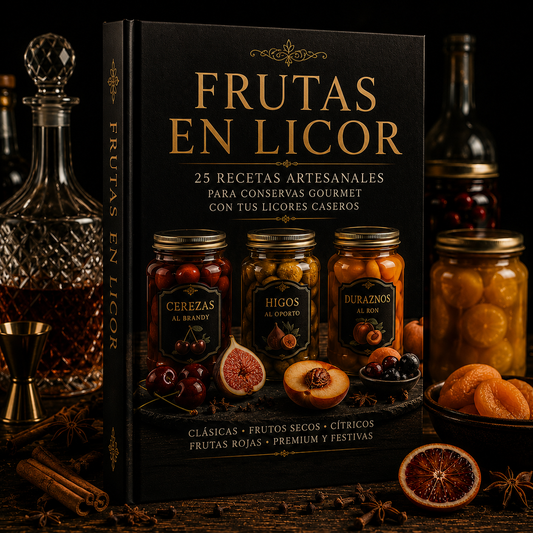 Frutas en Licor: 25 Recetas de Conservas Gourmet